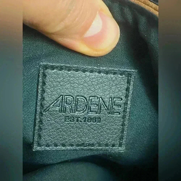 Ardene Brown Faux Leather Crossbody Bag - Picture 6 of 8